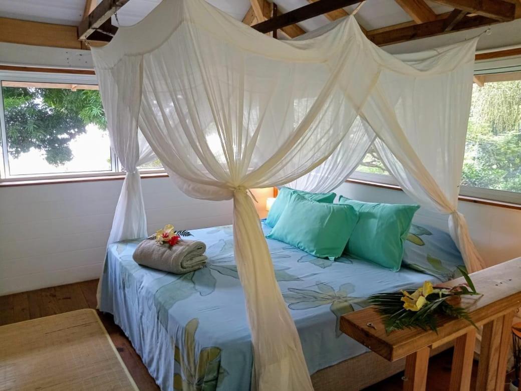 Haapu Huahine Manta Lodge Avec 4X4 Optionnel מראה חיצוני תמונה
